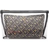 Tommy Hilfiger 2 Pack Hilfiger Icon TH Monogram Washbags
