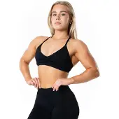 Relode Aura Seamless Sports Bra - Black