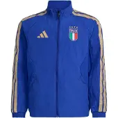Adidas Italien Träningsjacka Anthem - Blå Barn - , storlek 164 cm
