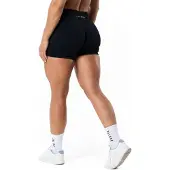 Relode Aura Seamless Scrunch Shorts - Black