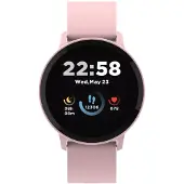 Canyon SW-63 - 42 mm - smart klocka med rem - silikon - display 1.3 - 512 KB - Bluetooth - 35 g - rosa