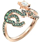 Swarovski Cattitude Utsökt Atmosfär Kristallring Damringar 5572169+5566725+5572170 55