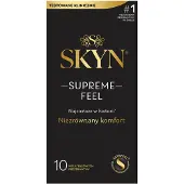 Supreme Feel Thin Non-Latex Condoms - 10 Pieces