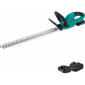 Vonroc Batteridriven Häcktrimmer 20V – Bladlängd 520mm – Klippbredd 14mm - Inkl. 2.0Ah batteri och laddare