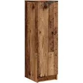 vidaXL Skoskåp åldrat trä 29,5x35x100,5 cm konstruerat trä