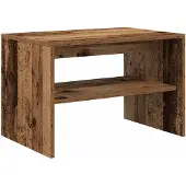 vidaXL TV-bänk gammalt trä 60x40x40 cm konstruerat trä