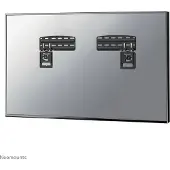 NeoMounts WL30-265BL1 - Monteringssats (väggfäste) - Ultra-tunn, fast - för digital LCD-skylt/LCD-skärm - stål - svart - skärmstorlek: 43-85