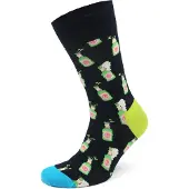 Happy socks Strumpor med Öltryck Grön Mörkblå Mångfärgad Storlek