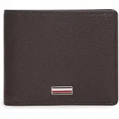 Tommy Hilfiger Leather Signature Plaque Bifold Wallet