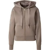 GUESS för kvinnor. W6YQ16K4354 Brun sweatshirt med strass (L), Casual, Polyester, Lång ärm
