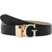 GUESS Bälte 'JAMES' beige / svart