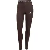 Adidas Sportbyxa 'Stash' mörkbrun / vit