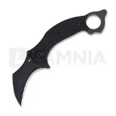 CRKT Du Hoc Deadbolt 2635 Black Powder Coat D2, Black G10, karambit, Austin McGlaun design