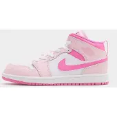 Jordan Air 1 Mid Children, rosa