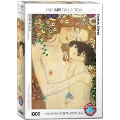 Eurographics Moder och Barn av Gustav Klimt 1000-Bitar Pussel