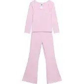 Adidas Originals Originals LÅNGÄRMAT LEGGINGSSET I VINTERANPASSAD RIBB, storlek 116 cm