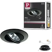 Paulmann 17951 Inbyggnadsbelysning LED GU5.3 50 W Svart (glänsande)