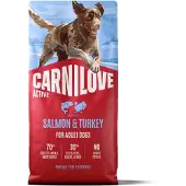 Carnilove Active Adult All Breeds lax med kalkon hundfoder