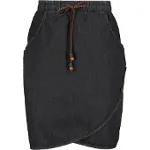 Alife & Kickin Kjol 'LuciaAK' svart denim