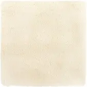 vidaXL Ryamatta med lång lugg NAVARRA gräddvit 200x200 cm polyester