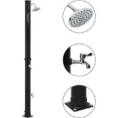 vidaXL Soldusch svart 220 cm 20 L