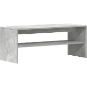 vidaXL Tv-bänk betonggrå 100x40x40 cm konstruerat trä