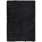 vidaXL Ryamatta med lång lugg NAVARRA svart 200x290 cm polyester