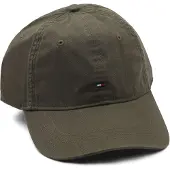 Tommy Hilfiger Keps i Twill Militärgrön Mörkgrön Grön