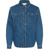 Kaffe Blus 'KALena' blå / blå denim