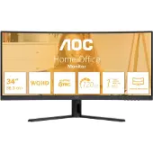 AOC Cu34b3e 34´´ Uwqhd 120hz Böjd Gamingskärm