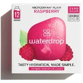 Waterdrop Raspberry bubble cube, 12 x 24 g