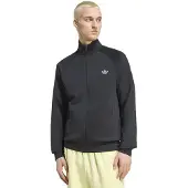 Adidas Originals Trefoil Essentials Spacer Track Sweatshirt Med Dragkedja