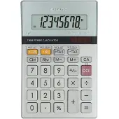 Sharp EL-330ER, Ficka, Finansiell, 8 siffror, 1 linjer, AC/Batteri, Grå