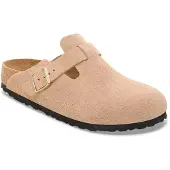 Birkenstock Boston Bs Suede Leather Träskor