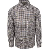Gant Casual Skjorta Twill Rutig Blå Brun Storlek