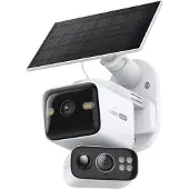 TP-LINK Tapo C645D KIT, IP-säkerhetskamera, Utomhus, Trådlös, Amazon Alexa & Google Assistant, Tak/vägg/stång, Vit