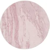 Rugvista x Mjuk Rugvista Essential Marble Stone matta ø 250 cm rosa