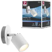 Paulmann Tube 66717 Badrumsväggbelysning 10 W Vit, Krom