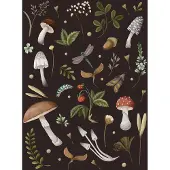 Mushroom Lined Journal