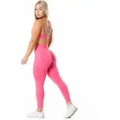 Relode Aura Seamless Scrunch Tights - Blush Pink