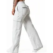 Relode Hybrid Cargo Joggers - Ljusgrå