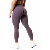 Relode Prime Scrunch Tights - Dusty purple - M
