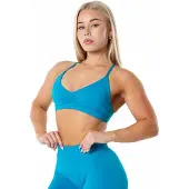 Relode Aura Seamless Sports Bra - Aqua