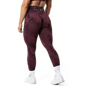 Relode Prime Scrunch Camo Tights - Röd