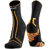 X-socks - Trail running kläder - Trail Run Terraskin Expert Crew Black/White för UnisexUll - Storlek 35-38 - Svart