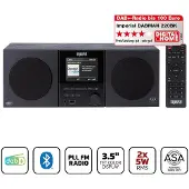 Imperial Bordsradio DABMAN 220 schwarz DAB+, FM Svart