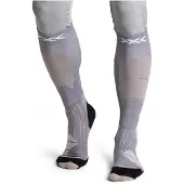 X-socks - Skidstrumpor - Ski Perform Merino Seal Grey/Light Sand för UnisexUll - Storlek 35-38 - Grå