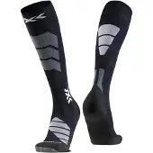 X-socks - Skidstrumpor - Ski Expert Silk Merino OTC Black/Light Grey för UnisexUll - Storlek 39-41 - Svart