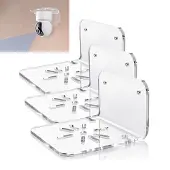 24.Se Väggfäste för kamera i klarplast 3-pack