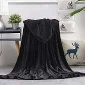 24.Se Filt i Microfiber 200x150cm - Svart
